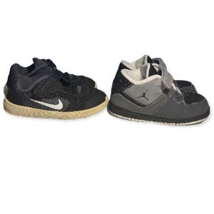 Pairs  of 2 Nike & Jordan Shoes Toddler Boy